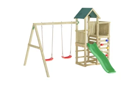 Dětské hřiště Marimex Play Basic 009 + zelená skluzavka