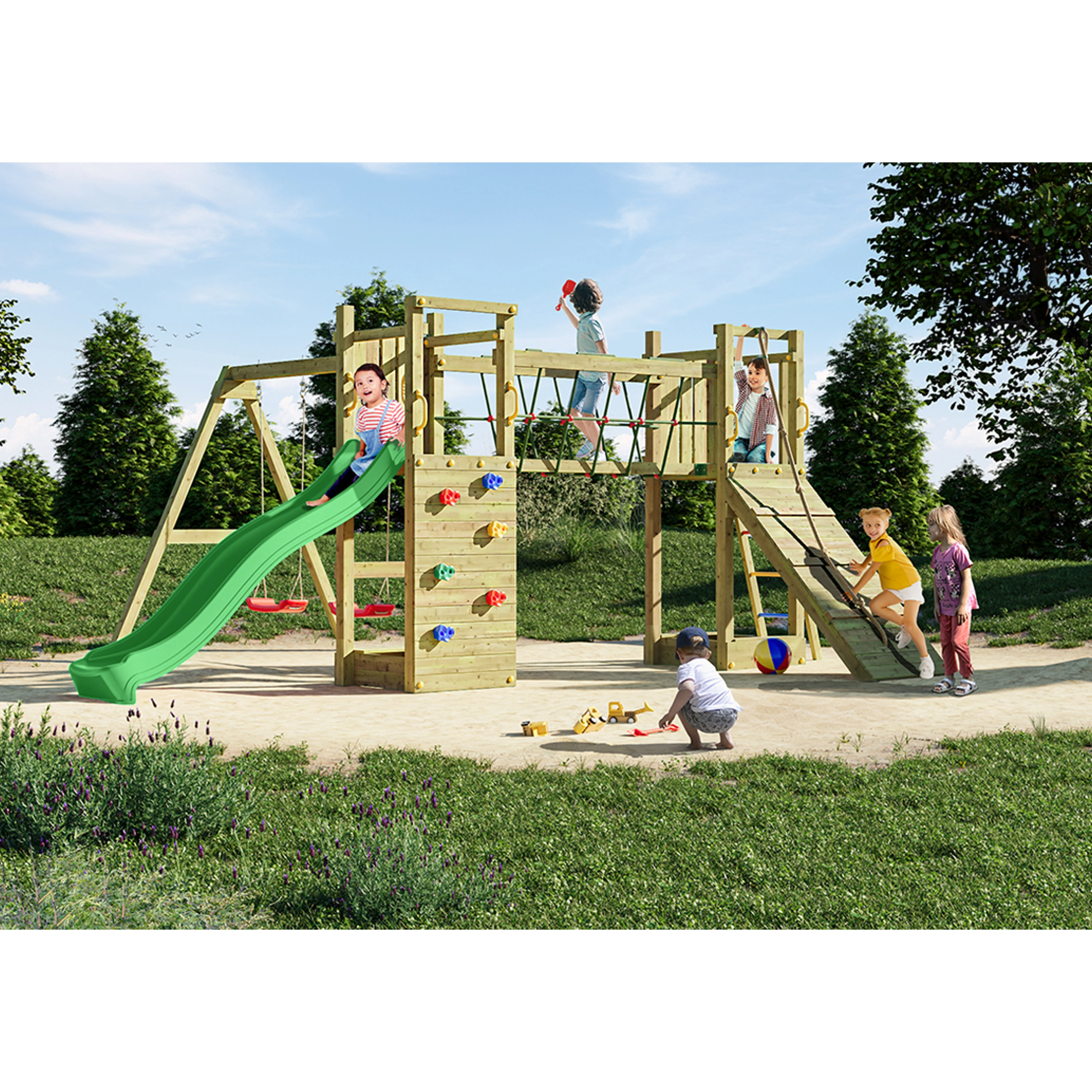 Marimex | Dětské hřiště Marimex Play Basic 010 | 11640589 Obrázek