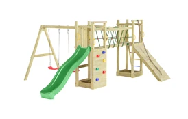 Dětské hřiště Marimex Play Basic 010 + zelená skluzavka