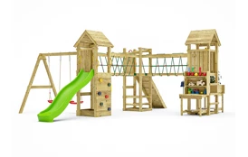 Dětské hřiště Marimex Play Basic 012 + zelená skluzavka