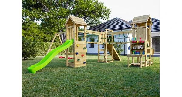 Dětské hřiště Marimex Play Basic 012 + zelená skluzavka