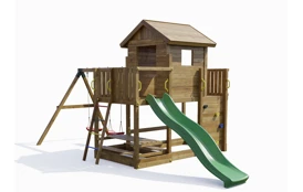 Dětské hřiště Marimex Play Basic 013 + zelená skluzavka