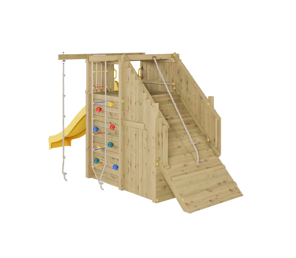 Marimex | Dětské hřiště Marimex Play Basic 016 + žlutá skluzavka | 11640674