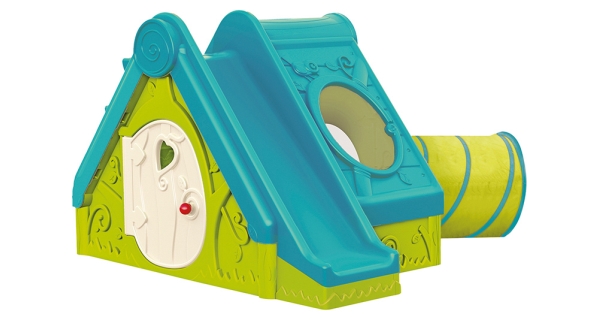 Dětský domeček Funtivity Play House - zelená + modrá