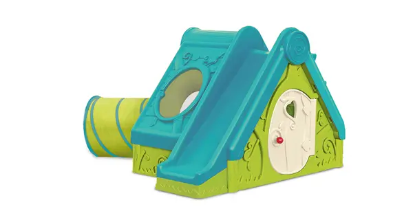 Dětský domeček Funtivity Play House - zelená + modrá