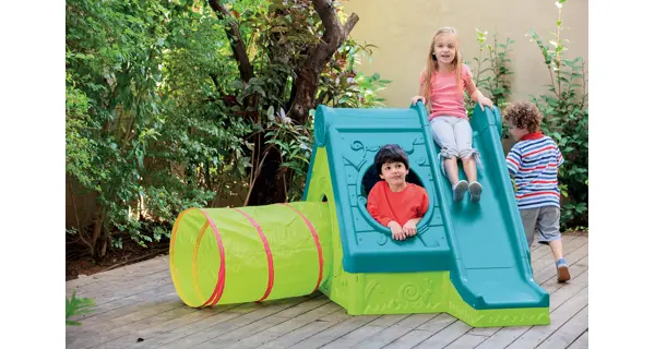 Dětský domeček Funtivity Play House - zelená + modrá