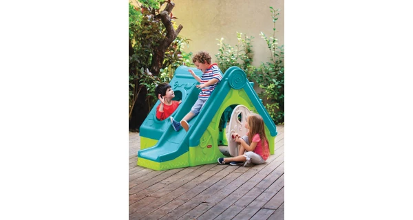 Dětský domeček Funtivity Play House - zelená + modrá
