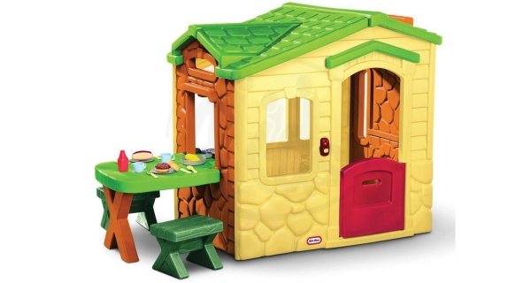 Dětský domeček Little Tikes s piknikovým stolkem