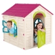 Dětský domeček Rancho Play House - fialová + béžová