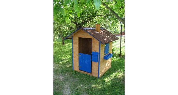 Dětský domeček z borovicového dřeva