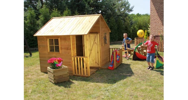 Dětský dřevěný domeček Marimex Chalupa