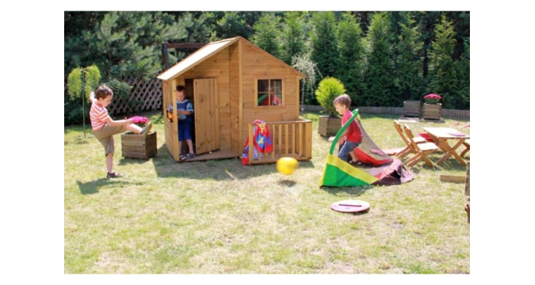 Dětský dřevěný domeček Marimex Chalupa