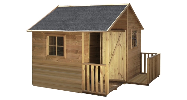 Dětský dřevěný domeček Marimex Chalupa