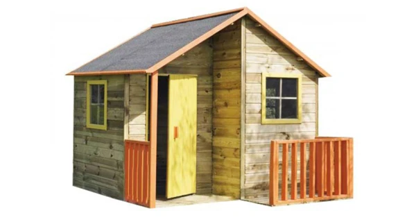 Dětský dřevěný domeček Marimex Chalupa (Poškozené prkna)