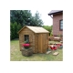Dětský dřevěný domeček Marimex Chata