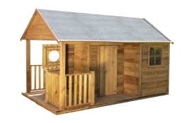 Dětský dřevěný domeček Marimex Farma