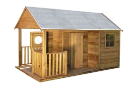 Dětský dřevěný domeček Marimex Farma