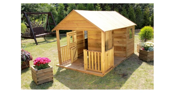 Dětský dřevěný domeček Marimex Farma