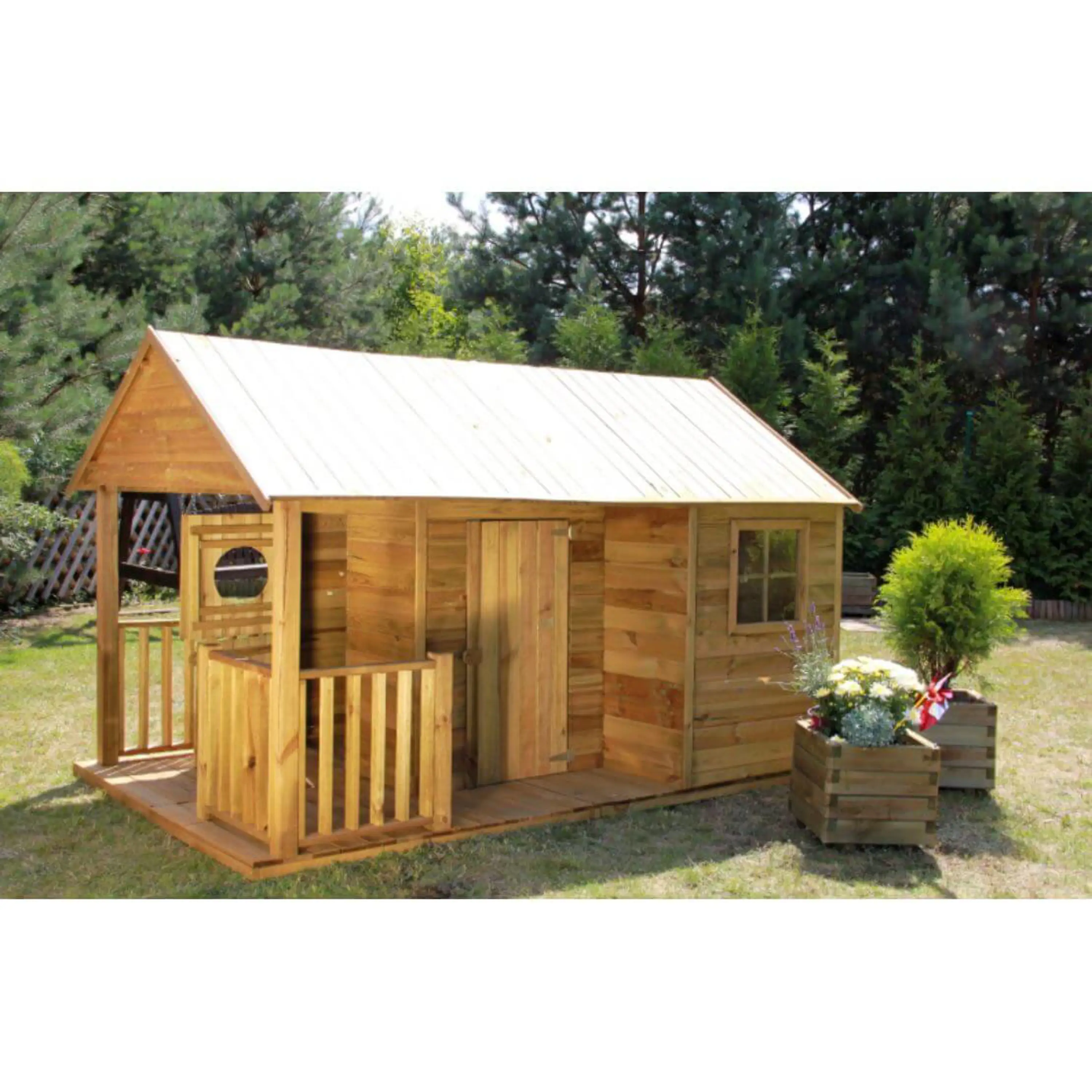 Marimex | Dětský dřevěný domeček Farma | 11640426 Obrázek