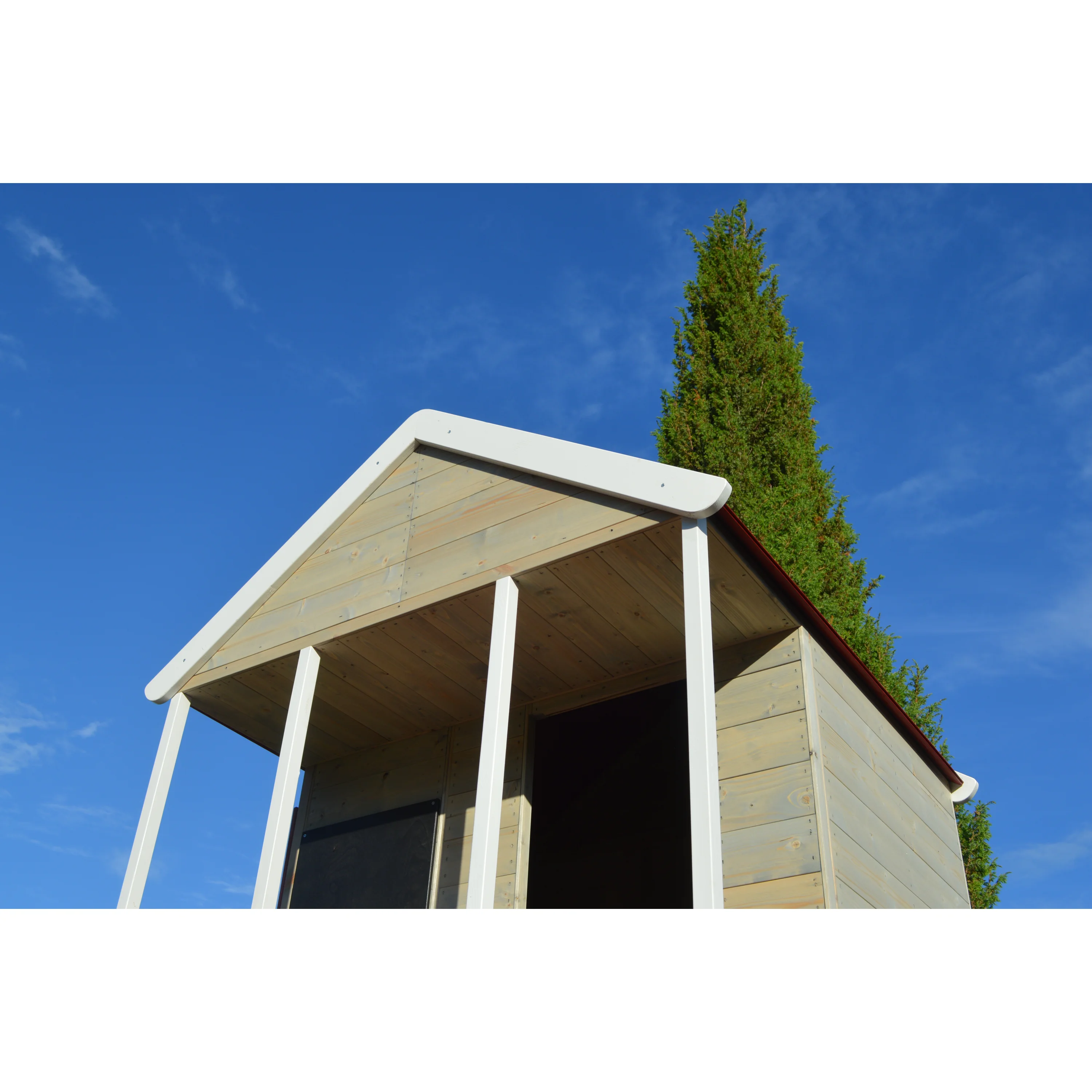 Marimex | Dětský dřevěný domeček Veranda s houpačkou | 11640371 Obrázek