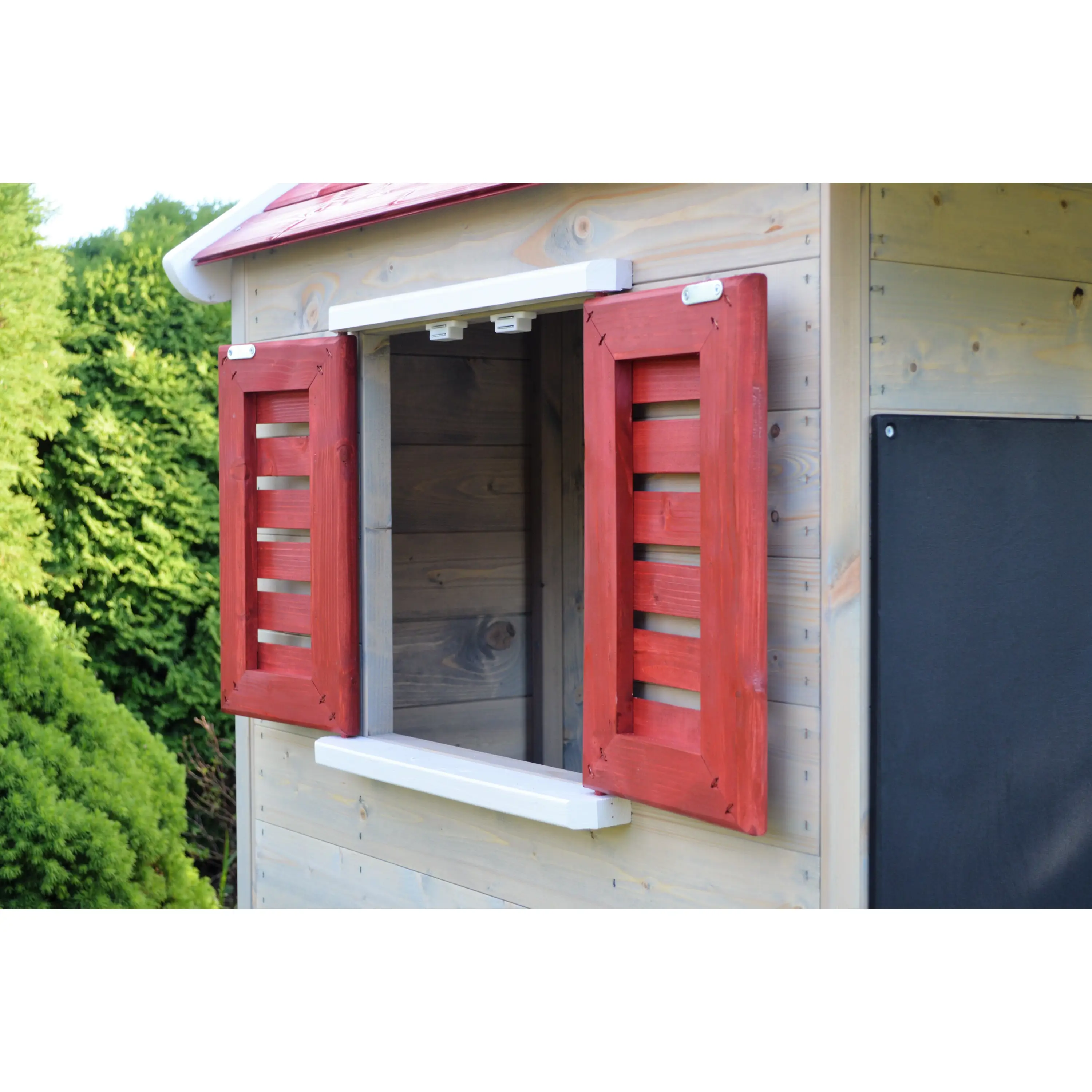 Marimex | Dětský dřevěný domeček Veranda s houpačkou | 11640371 Obrázek