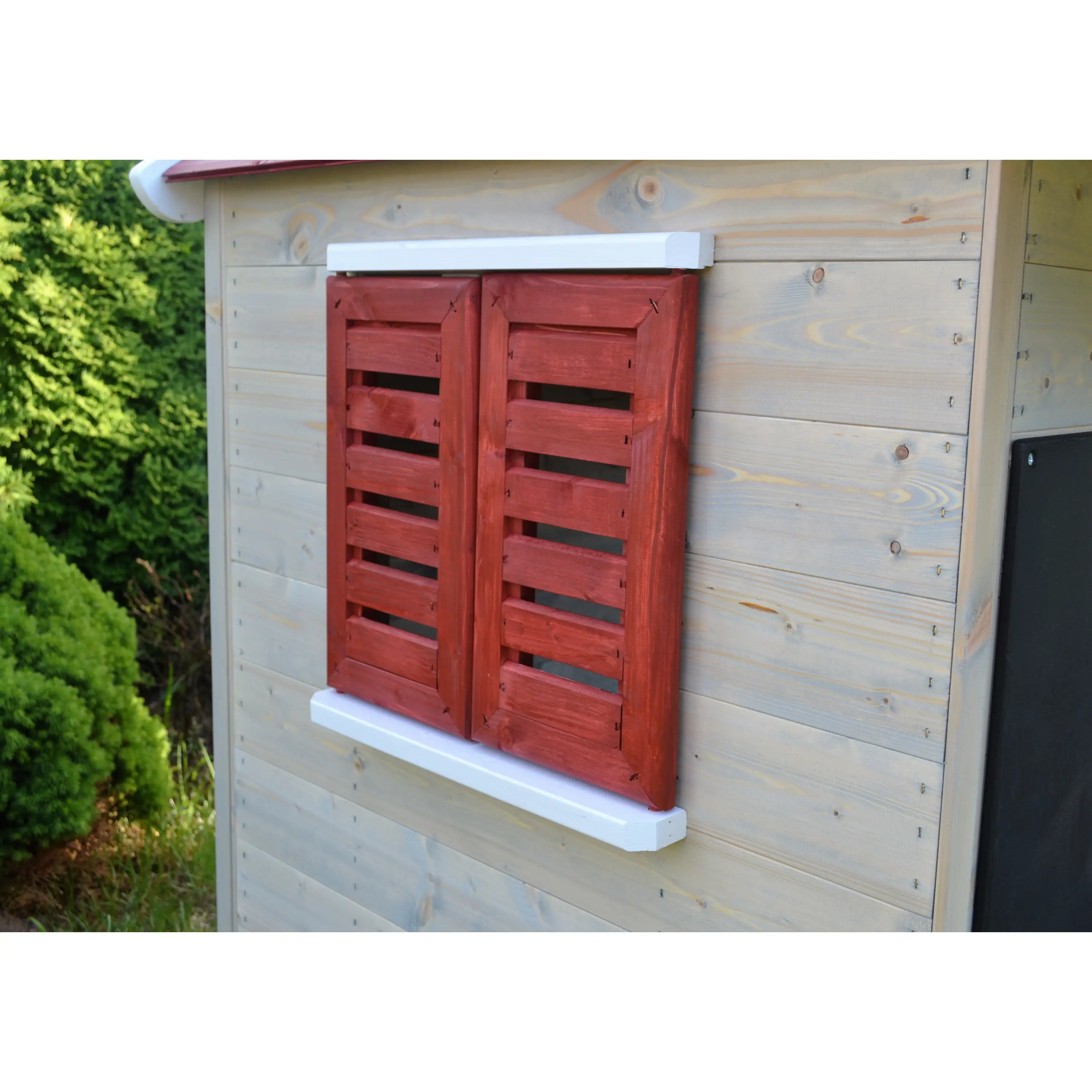 Marimex | Dětský dřevěný domeček Veranda s houpačkou | 11640371 Obrázek