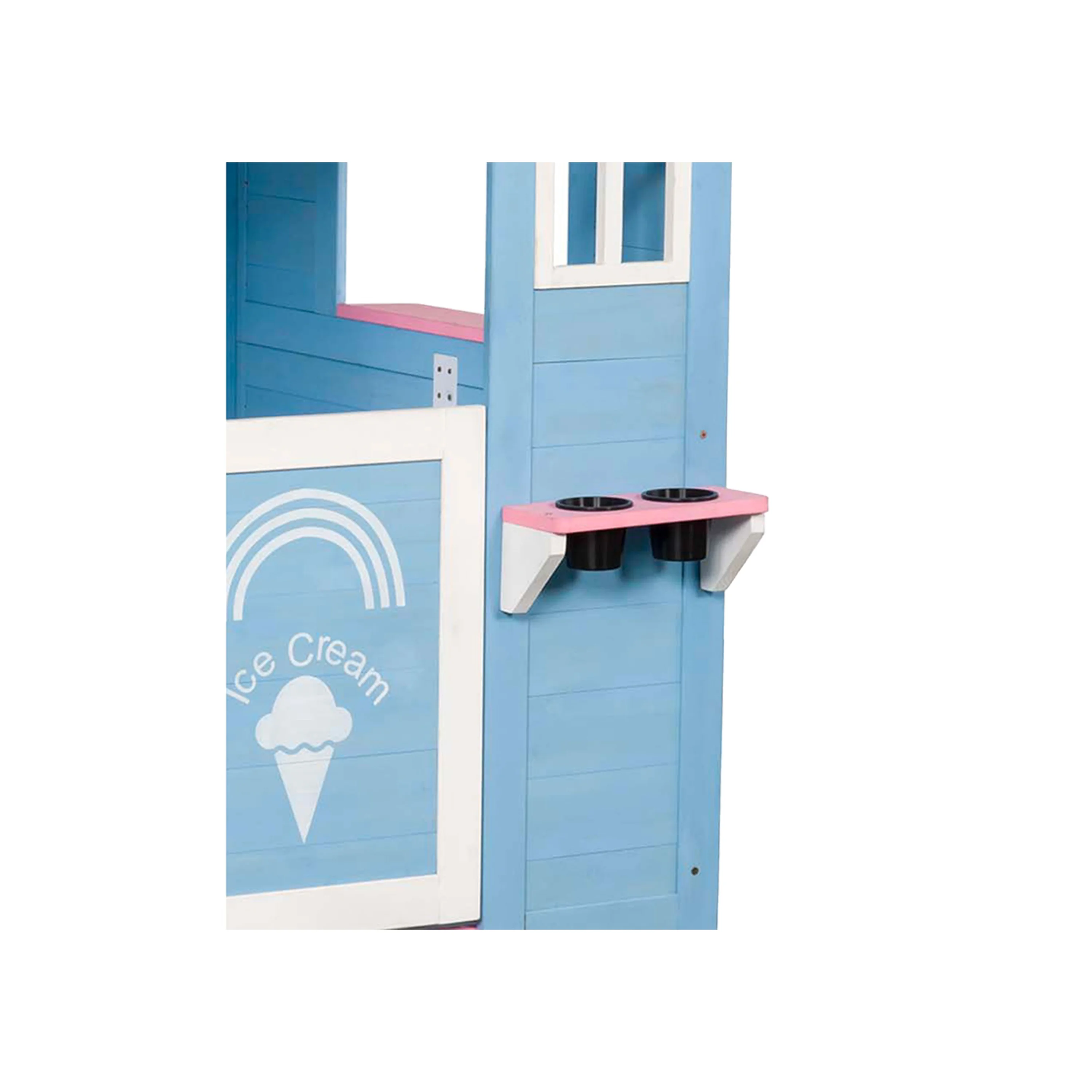 Marimex | Dětský dřevěný domeček Zmrzlinový ráj | 11640648 Obrázek