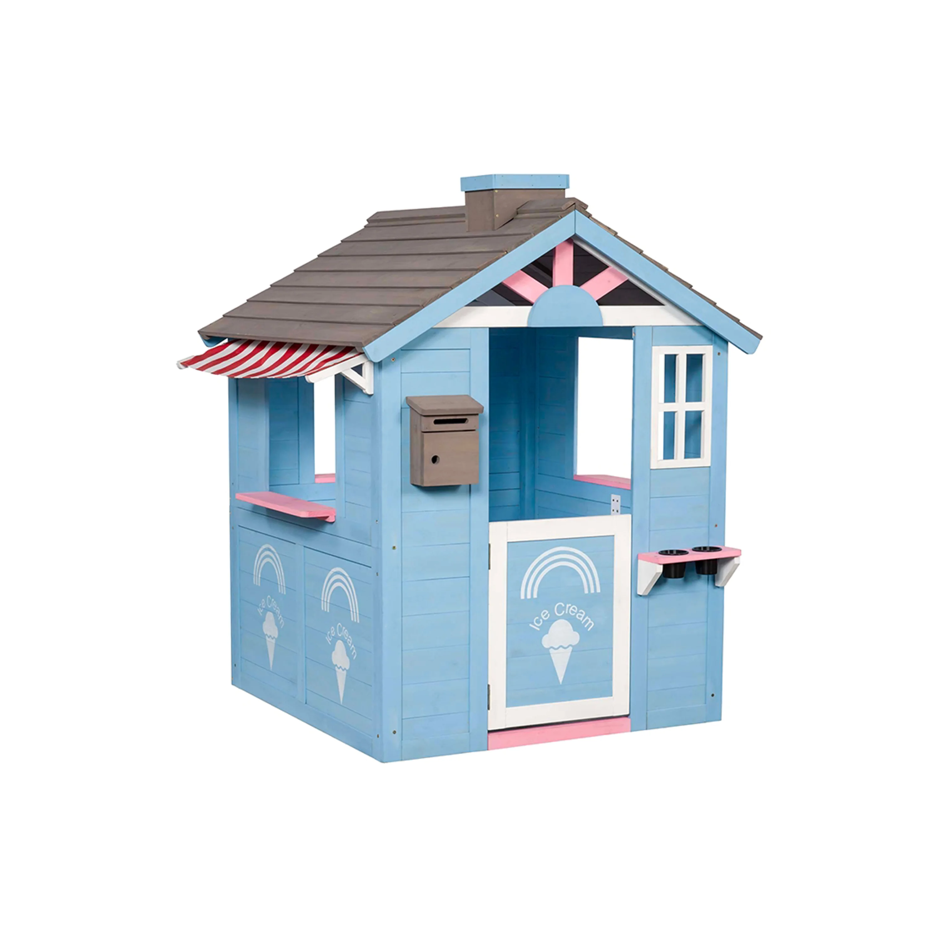 Marimex | Dětský dřevěný domeček Zmrzlinový ráj | 11640648 Obrázek