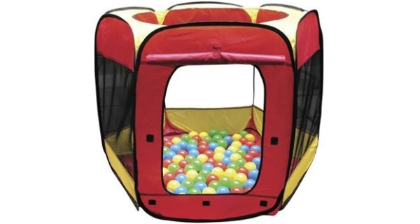 Dětský stan Paradiso Toys + 100 ks balónků