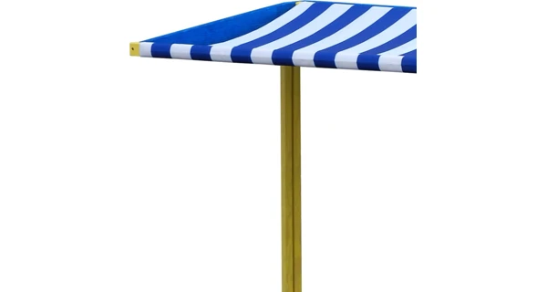 Dřevěné barevné pískoviště se stříškou