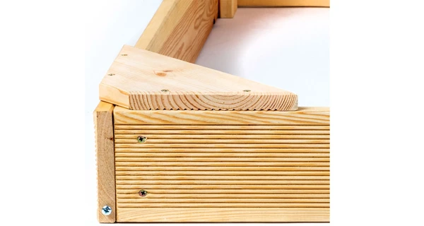 Dřevěné pískoviště čtyřhranné malé