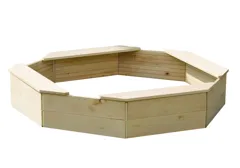 Levně Dřevěné pískoviště osmihranné
