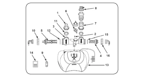 Elektrokatalytická elektroda k chlorinátoru  s E.C.O.
