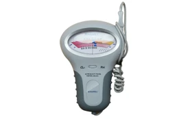 Elektronický tester na pH a Cl