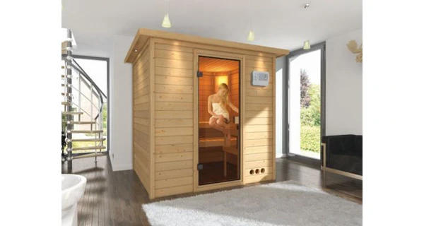 Finská sauna Anja v setu - Karibu