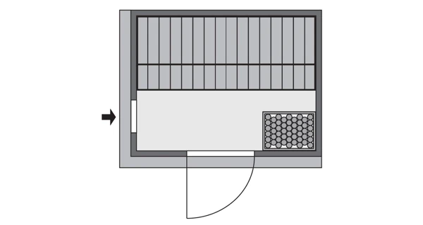 Finská sauna Bodin v setu - Karibu
