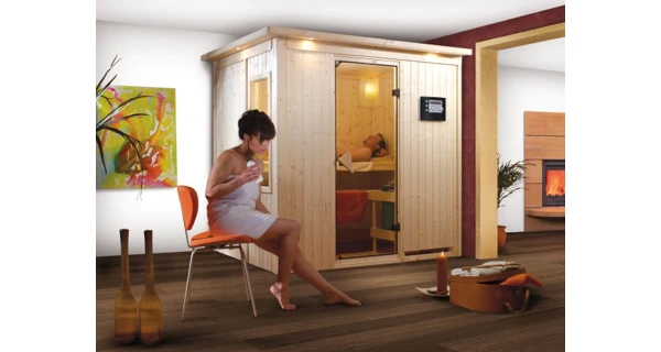 Finská sauna Bodin v setu - Karibu
