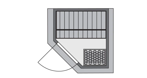 Finská sauna Franka v setu - Karibu