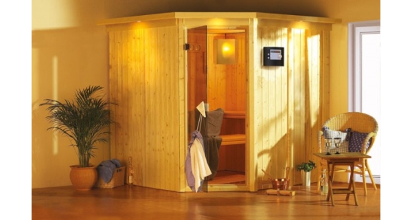 Finská sauna Jarin v setu - Karibu