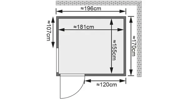 Finská sauna Karibu - Palin