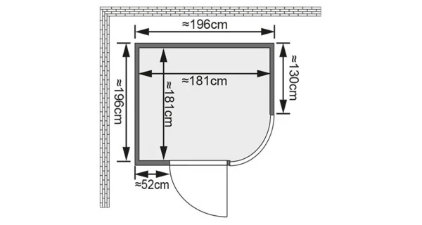 Finská sauna Karibu - Parima 3