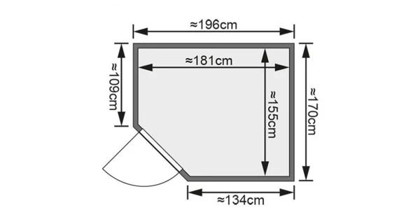 Finská sauna Karibu - Siirin