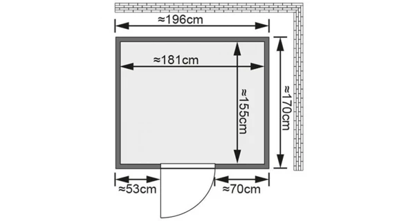 Finská sauna Karibu - Sodin