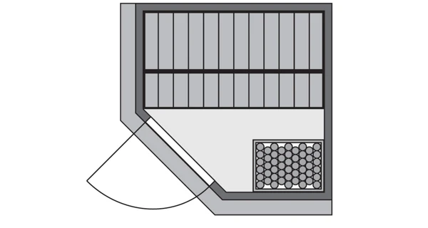 Finská sauna Larin v setu - Karibu