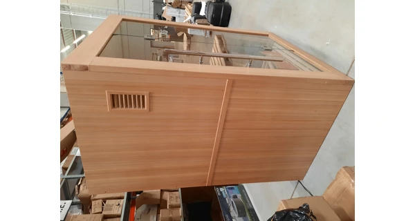 Finská sauna Marimex KIPPIS L + saunová kamna (Zánovní, SN TY-24080132)