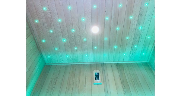 Finská sauna Marimex KIPPIS XL + saunová kamna (Zánovní), SN 24080140