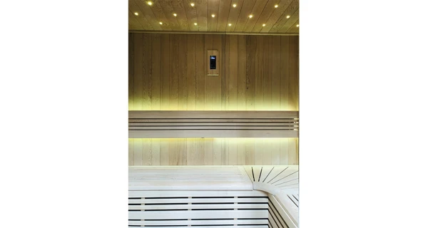 Finská sauna Marimex KIPPIS XL + saunová kamna (Zánovní), SN 24080140