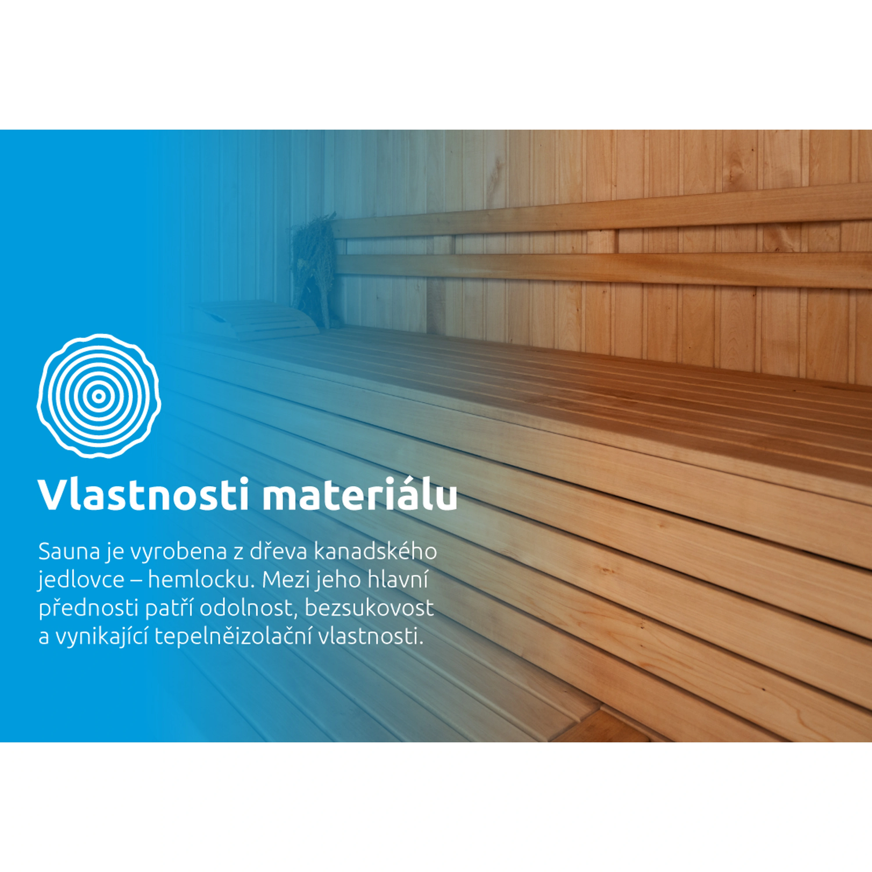 Marimex | Finská sauna Marimex KOTI M + saunová kamna (FCS) | 11100107 Obrázek