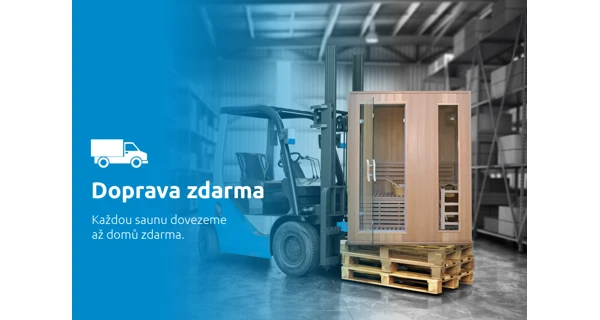 Finská sauna Marimex KOTI M + saunová kamna (FSC)