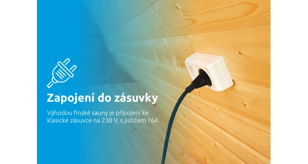 Finská sauna Marimex KOTI M + saunová kamna